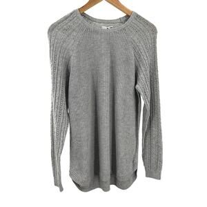 Sonoma Women's Gray Knit Sweater Size Medium NWT‎ Boho Cozy